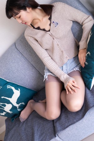 [LSS山茶摄影]NO.091 小雪脚尖加固灰丝[66P/69M]|秀人馆